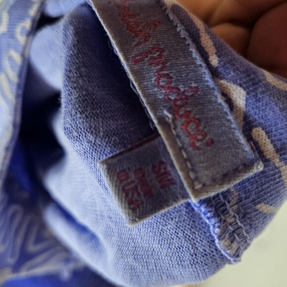 Fresh Produce Periwrinkle Lavender Sleeveless Mini Dress Women Size SM Preppy - Picture 6 of 7